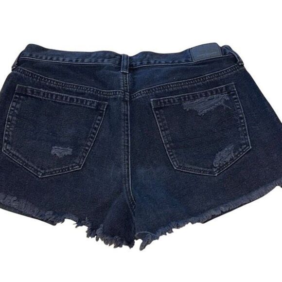 American Eagle Outfitters Womens High Rise Festival Denim Shorts Black Size‎ 8 - Picture 4 of 9